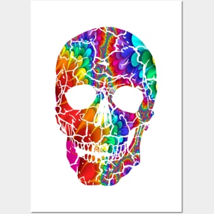 Colorful Skull Posters and Art